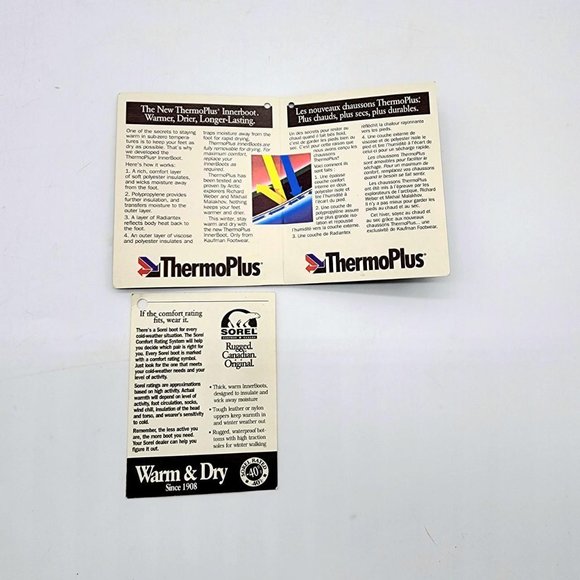 Sorel by Kaufman tall black insulated winter work boots - Picture 7 of 8